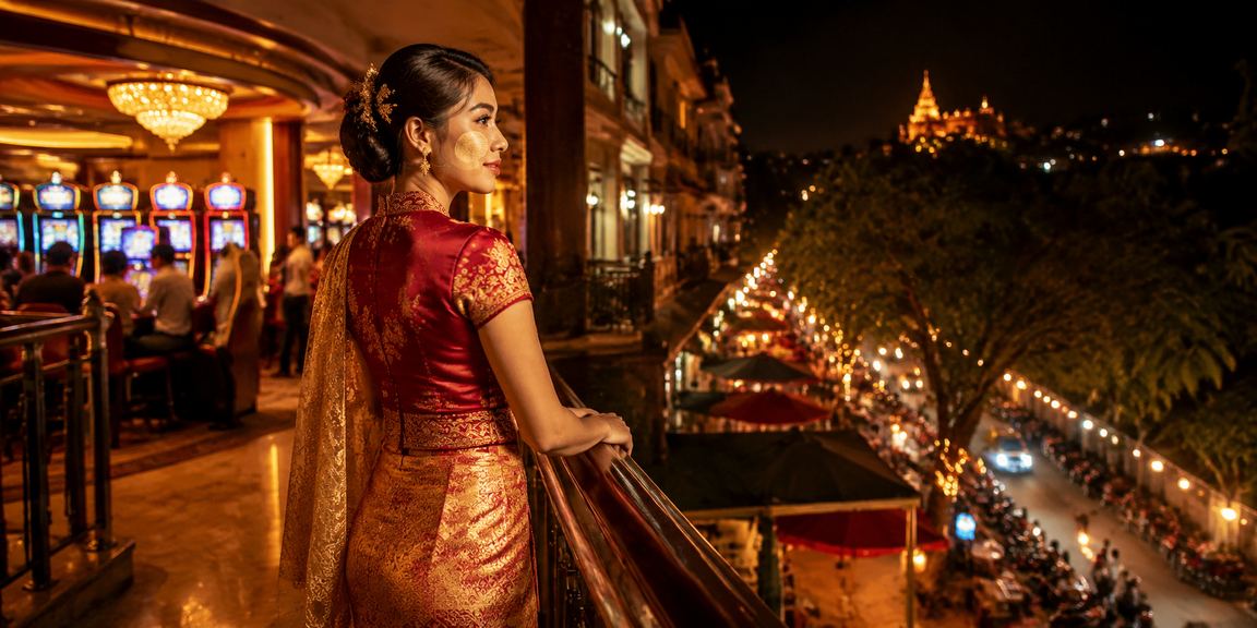 ပြင်ဦးလွင်မြို့တွင် မိုဘိုင်းစလော့ကစားနေသူ